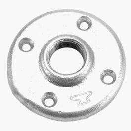 Pipe Fitting, Galvanized Floor Flange, 2-In.