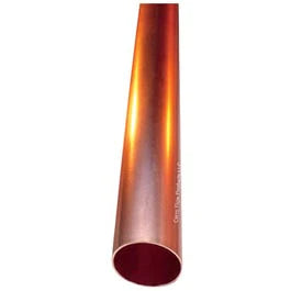 Copper Drain Waste Vent Tube, 1.5-In. x 10-Ft.
