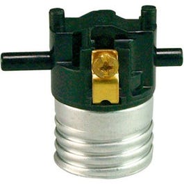 Incandescent Medium Base Metal Shell Lampholder, 250-Watt, 250-Volt