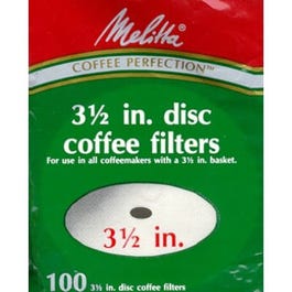 100-Pack Disc Coffee Filters