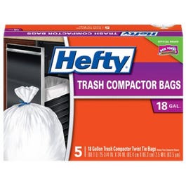 Hefty 5-Count 18-Gallon Trash Compactor Bag - Greenbush, NY - Troy