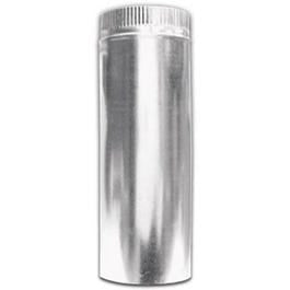 Aluminum Duct Pipe, 4-In. x 2-Ft.