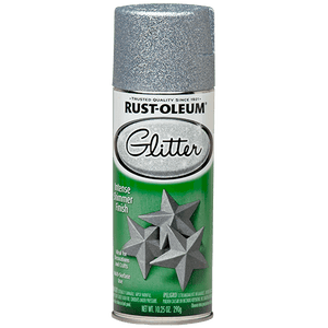 Rust-Oleum® Glitter Spray Paint Silver