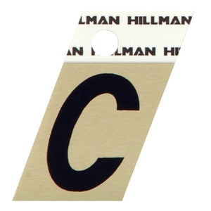 Hillman Adhesive Angle-Cut Letter C
