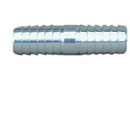 Pipe Fitting, Insert Coupling, Galvanized Steel, 1-1/2-In.