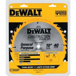 10-Inch 40-TPI Table Saw Blade
