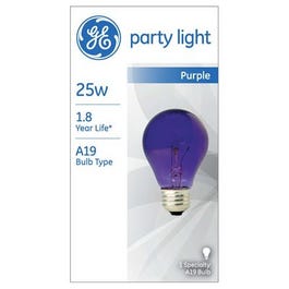 25-Watt Purple Party Bulb