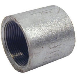 Pipe Fitting, Galvanized Merchant Coupling, 1-In.
