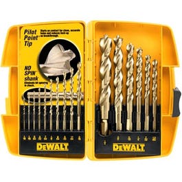 16-Piece Pilot-Point Drill Bit Set