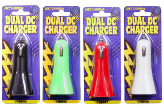 Service Tool Dual DC Charger 2.1/1amp - Black (2.1/1amp, Black)