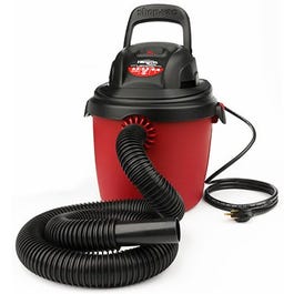 Portable Wet-Dry Vacuum, 2 Peak HP, 2.5-Gal.