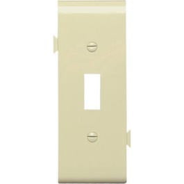 Ivory Toggle Opening Sectional Nylon Wall Plate