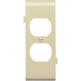 Ivory Duplex Sectional Nylon Wall Plate