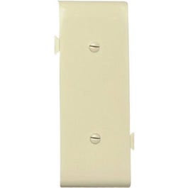 Ivory Blank Center Sectional Nylon Wall Plate
