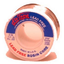 Lead-Free Electrical Solder, .062-In., 8-oz.