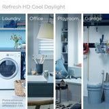 GE Lighting GE Refresh HD LED 90 Watt Replacement, Daylight, BR30 Indoor Floodlight Bulbs (2 Pack)