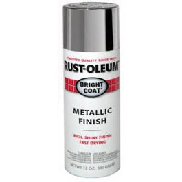 Metallic Enamel Spray Paint, Aluminum, 11-oz.