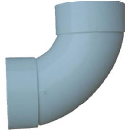 PVC Pipe Sewer And Drain 90-Degree Long Turn Elbow, 4-In.