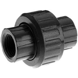 PVC Threaded Pipe Union, Gray, 2-In.
