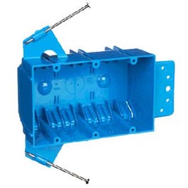 New Work Switch & Outlet Box, 3-Gang