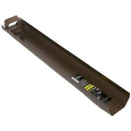Hinged Downspout Extension, Brown, 30-In.