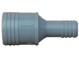 Pipe Fitting, Poly Reducing Insert Coupling, 1-1/2 x 1-1/4-In.