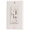 Ceiling Fan/Light  Control, Dual Slide, White