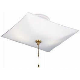 2-Light Ceiling Fixture With Pull Chain