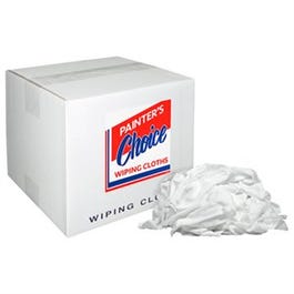 #10 Box of Bleached White Rags
