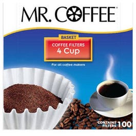 4-Cup Coffee Filters, 100-Count