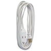 20-Ft. 16/2 SPT-2 White Vinyl Cube Tap Extension Cord