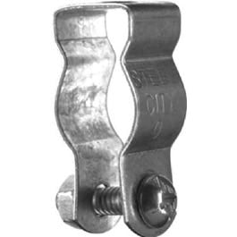 Conduit Hanger With Carriage Bolt & Nut, 1-In.