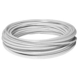 Clothesline Wire, Plastic Coated, White, 100-Ft.