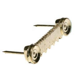Push In Picture Leveler, Brass, Large, 2-Pk.