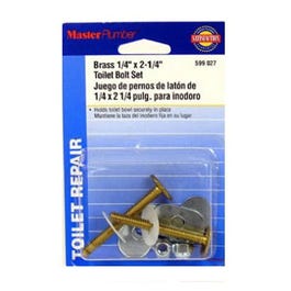 2-Pack Brass Toilet Bolts