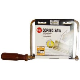 6-1/2-In. Wood-Handled 20-TPI Coping Saw