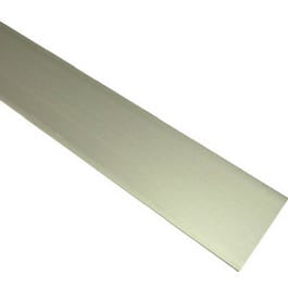 Flat Anodized Bar, Aluminum, 1/8 x 1 x 36-In.
