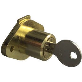 Brass Keyed Drawer Lock
