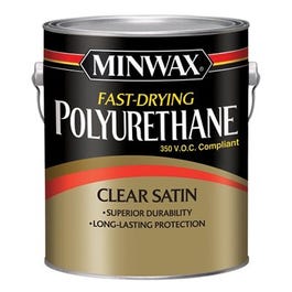 Polyurethane, Fast-Dry, Satin, 1-Gal.