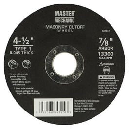 4.5-Inch Masonry Cutoff Blade
