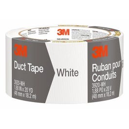 Duct Tape, White, 1.88" x 20-Yd.