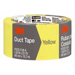 Duct Tape, Yellow, 1.88" x 20-Yd.