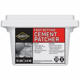 Fast Setting Cement Patcher, 10-Lbs.