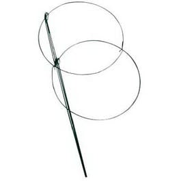Double Peony Ring Plant Support, 18-In. x 36-In.