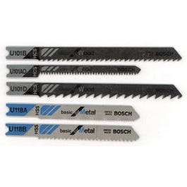 5-Pack Assorted Universal Shank Jigsaw Blades