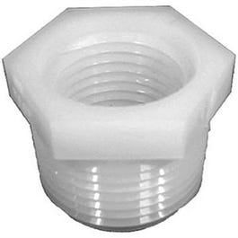 Pipe Fitting, Nylon Hex Bushing, 1-1/4 MPT x 1-In. FPT