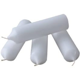 Plumbers Candle, White, 1.25 x 5-In.