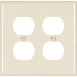 Light Almond 2-Duplex Nylon Wall Plate