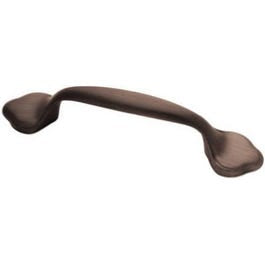 3-In. Bronze Scroll Edge Cabinet Pull