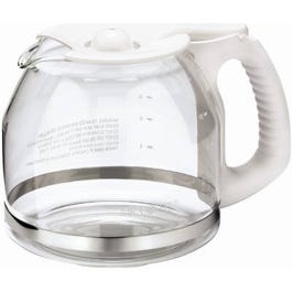 12-Cup White Coffee Carafe/Decanter
